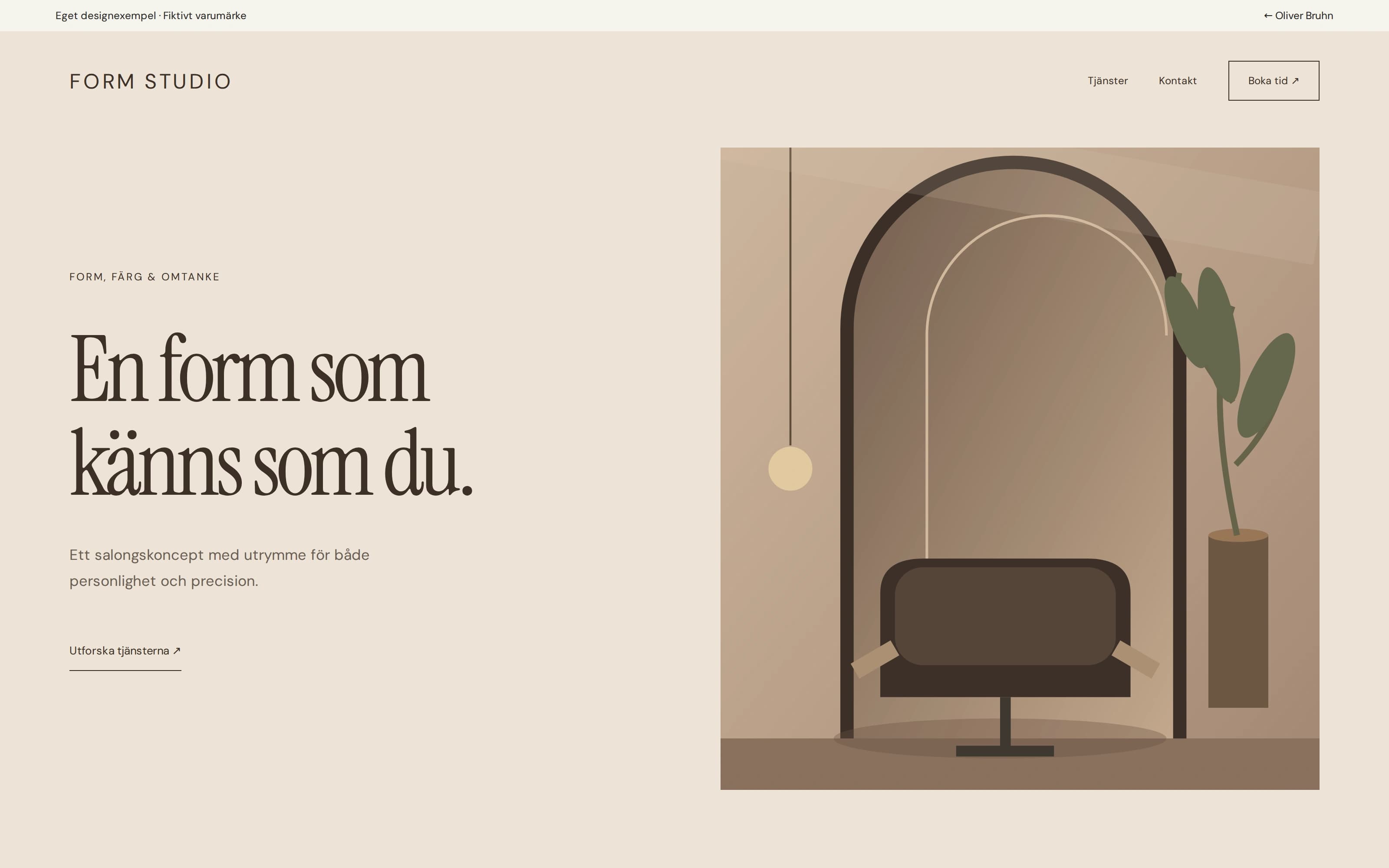 Förhandsvisning av Form Studio